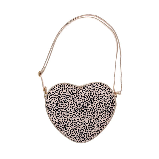 Love Heart Leopard Bag