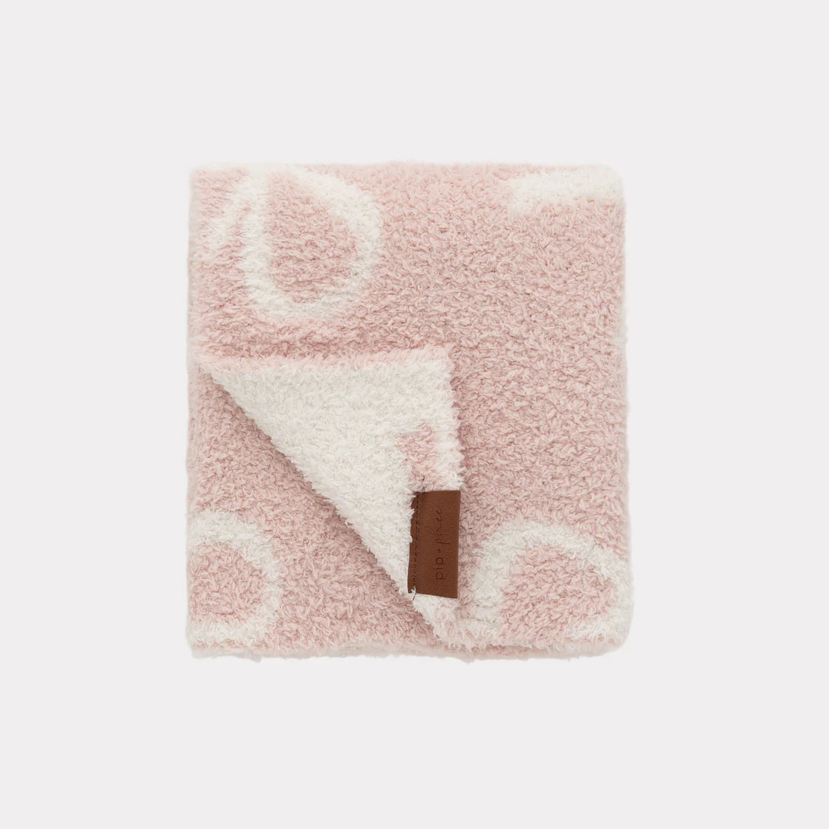 Plush Blanket 30" x 40" | Pink Bows
