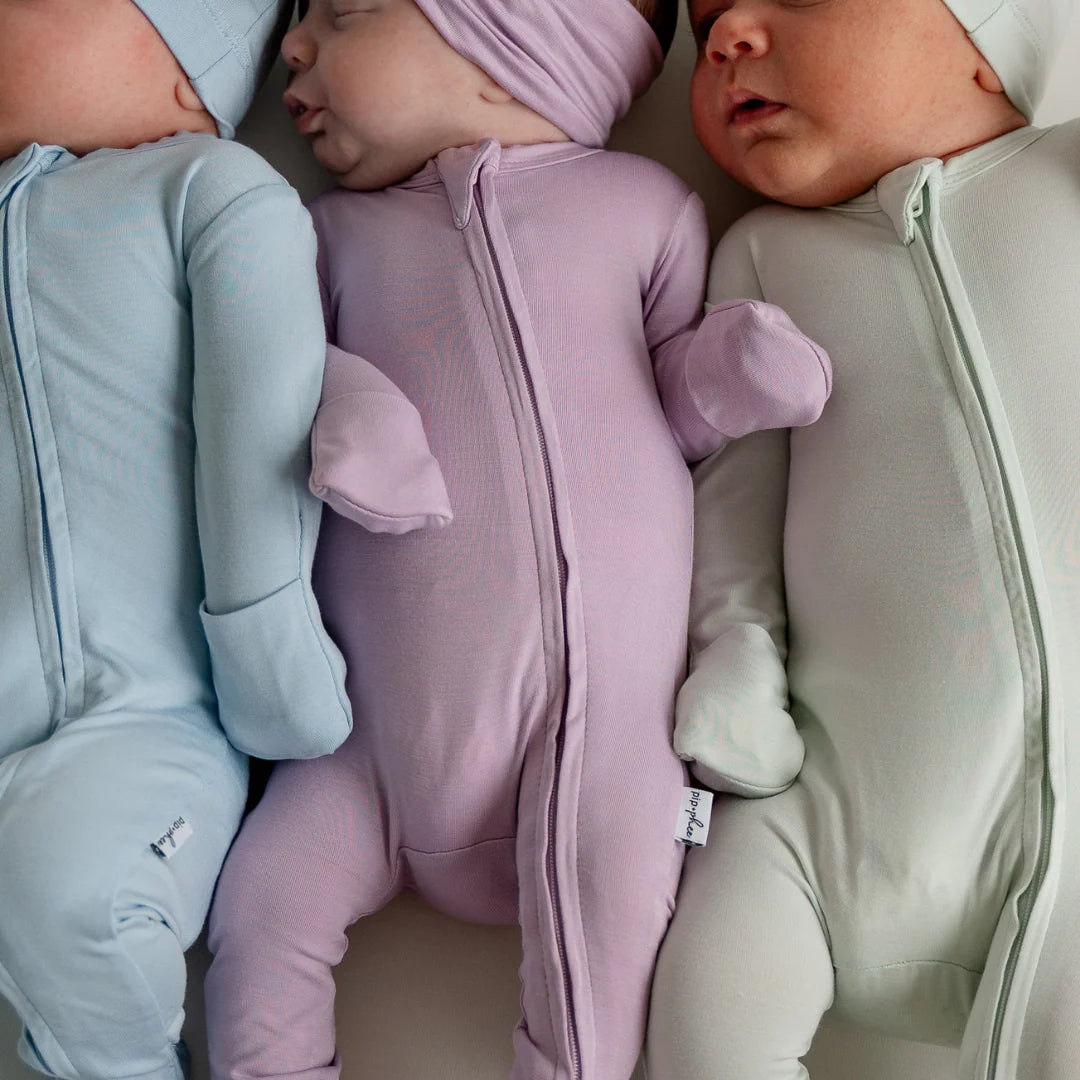 Bamboo Footed Sleeper | Lavender