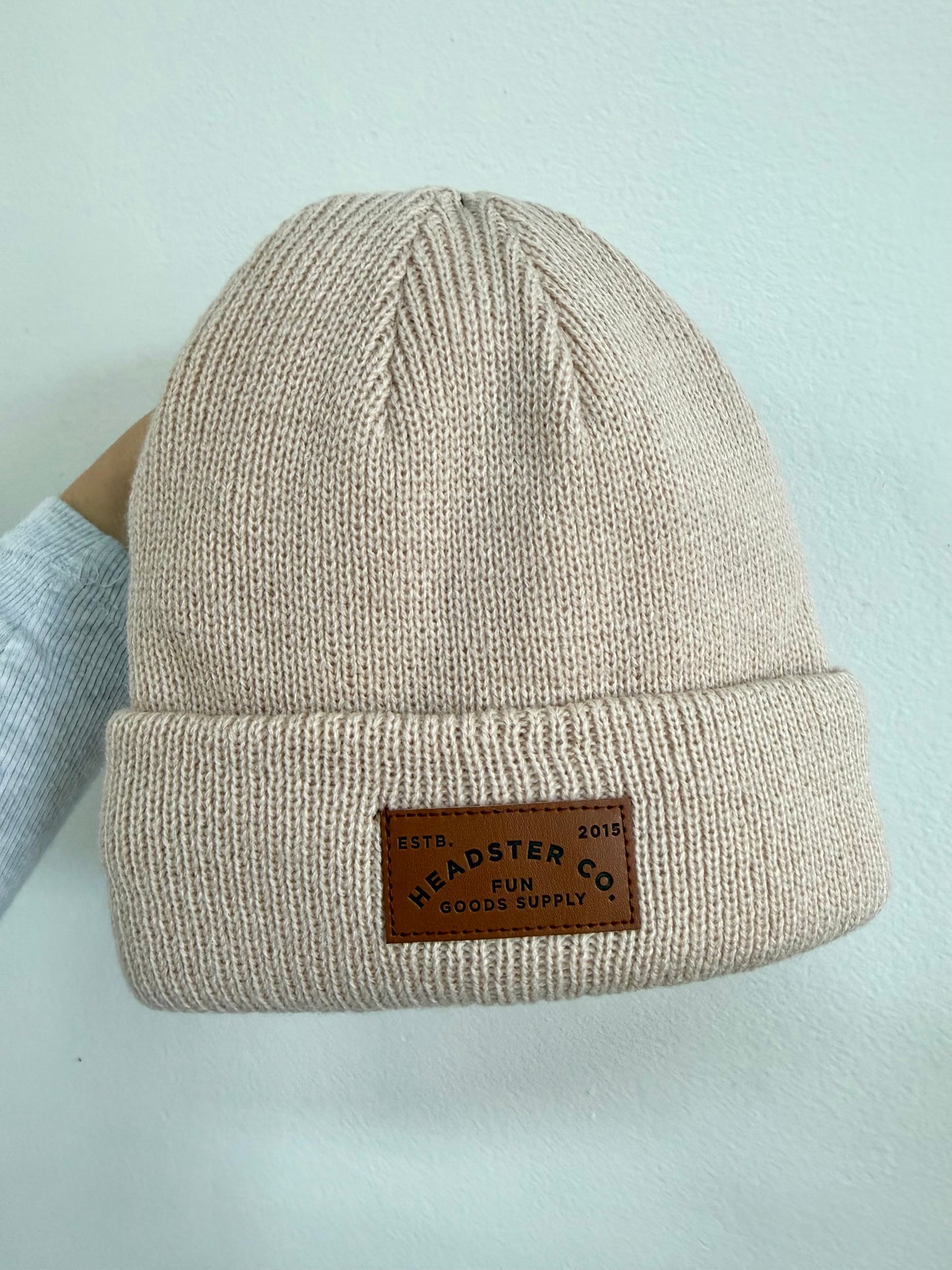 Odyssey Beanie Lined With Fleece - Heather Beige