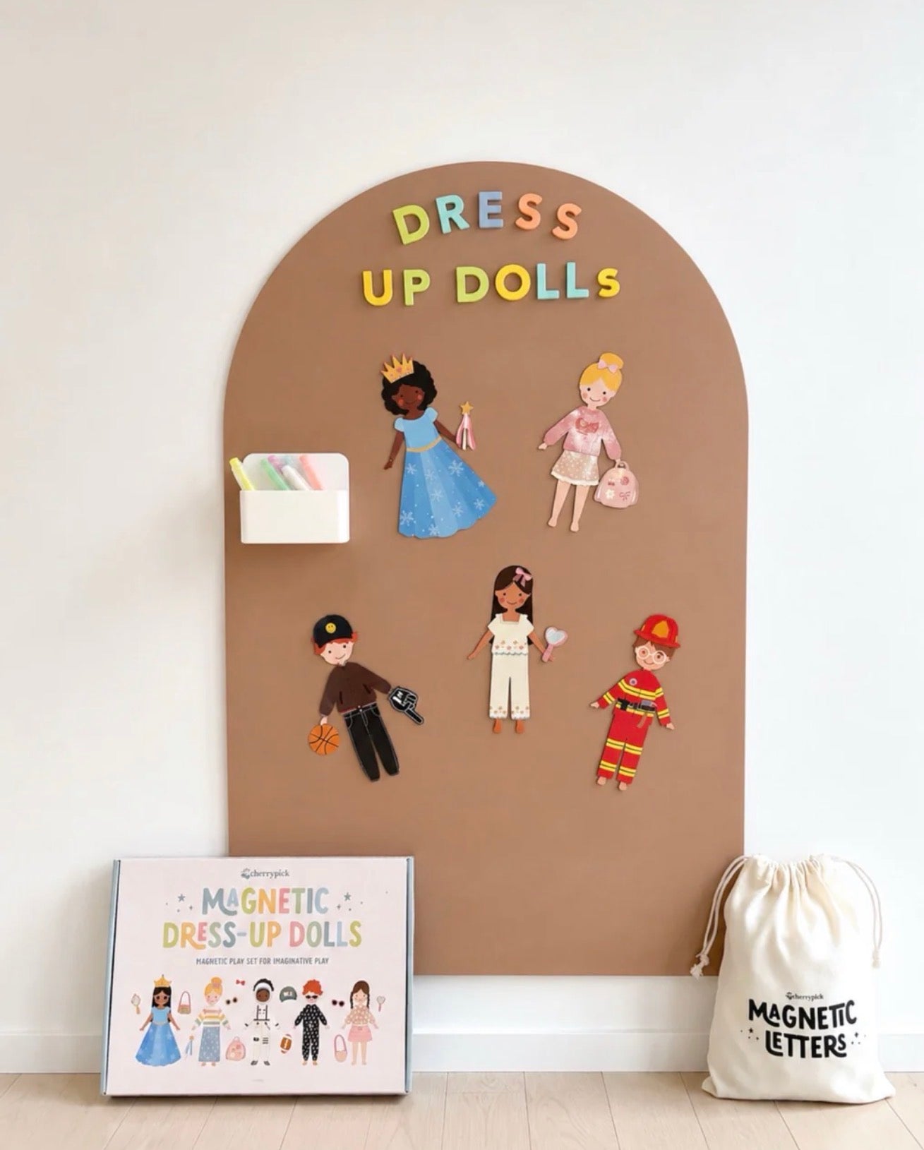 Magnetic Dress-Up Dolls Play Set