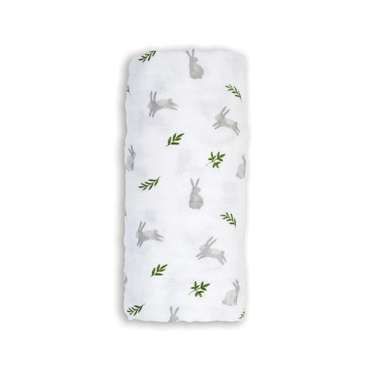 Cotton Muslin Swaddle | Bunnies