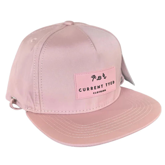 Classic Waterproof Snapback Hat | Blush