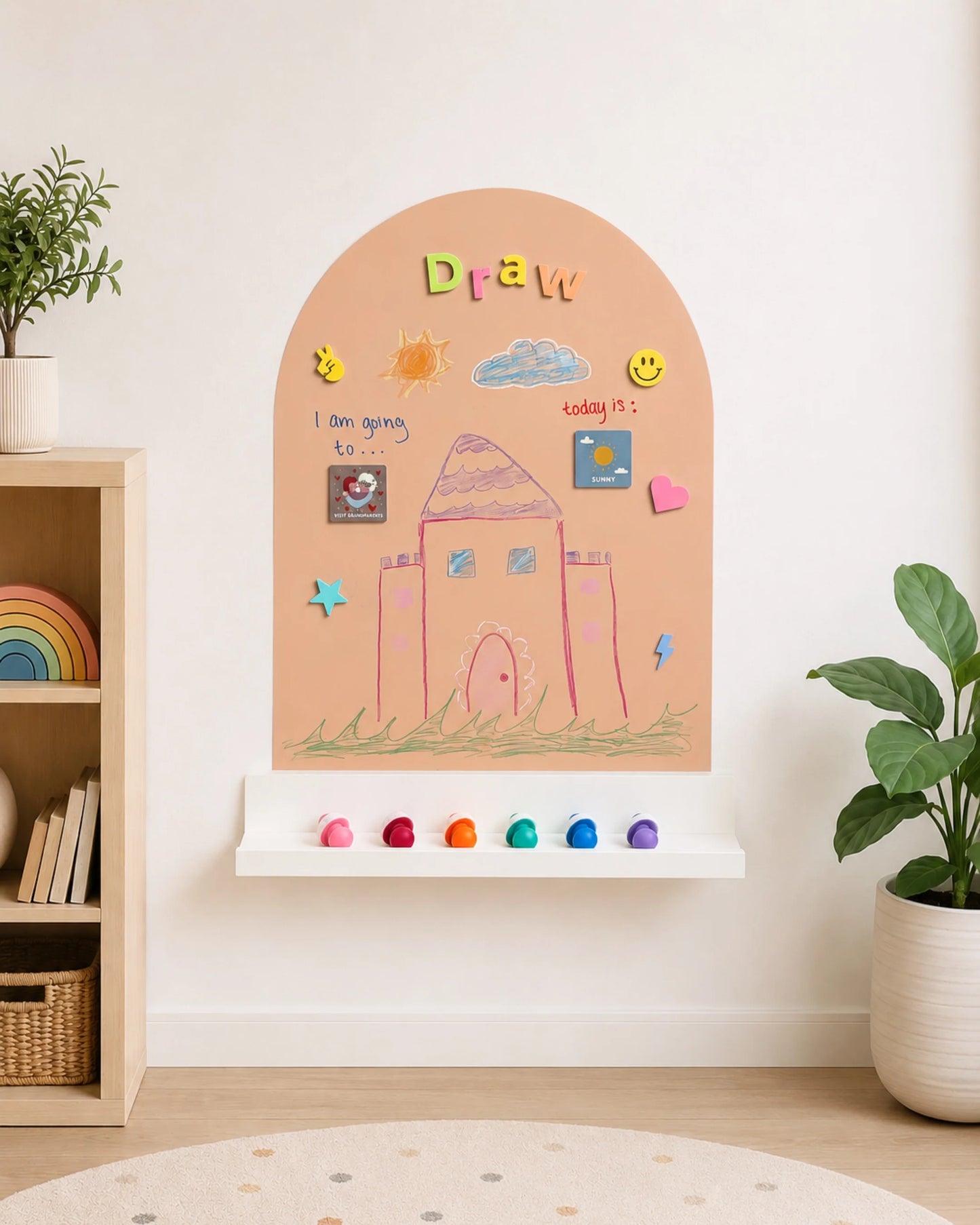 Mushroom Chalk Crayons