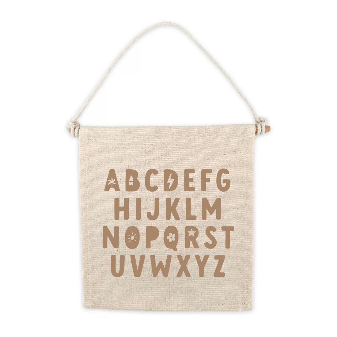 Alphabet Canvas Hang Sign