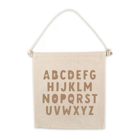 Alphabet Canvas Hang Sign