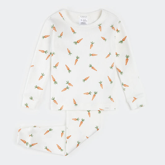 Carrots Ribbed Infant PJ Set