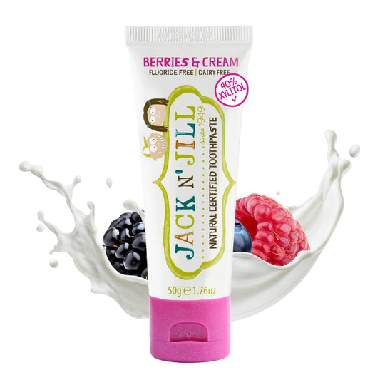Natural Organic Toothpaste | Berries & Cream