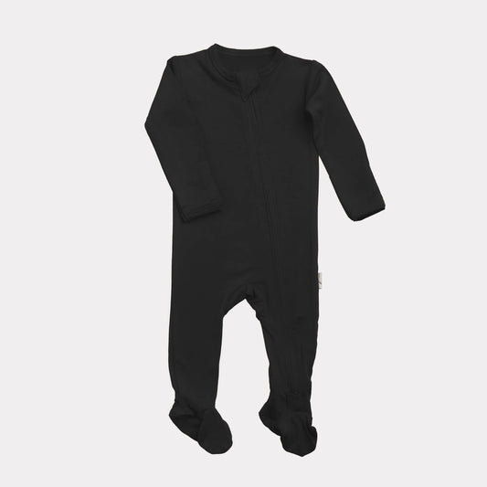 Bamboo Footed Sleeper | Black