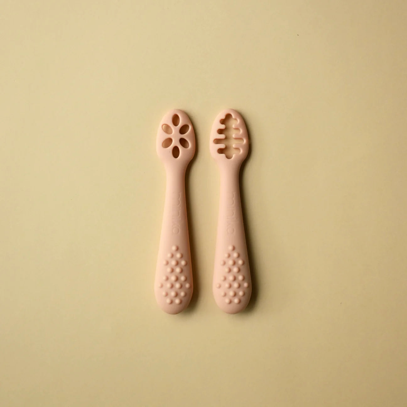 Pack of 2 Learning spoons | Blush
