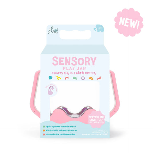 Sensory Light Up Jar | Bubblegum