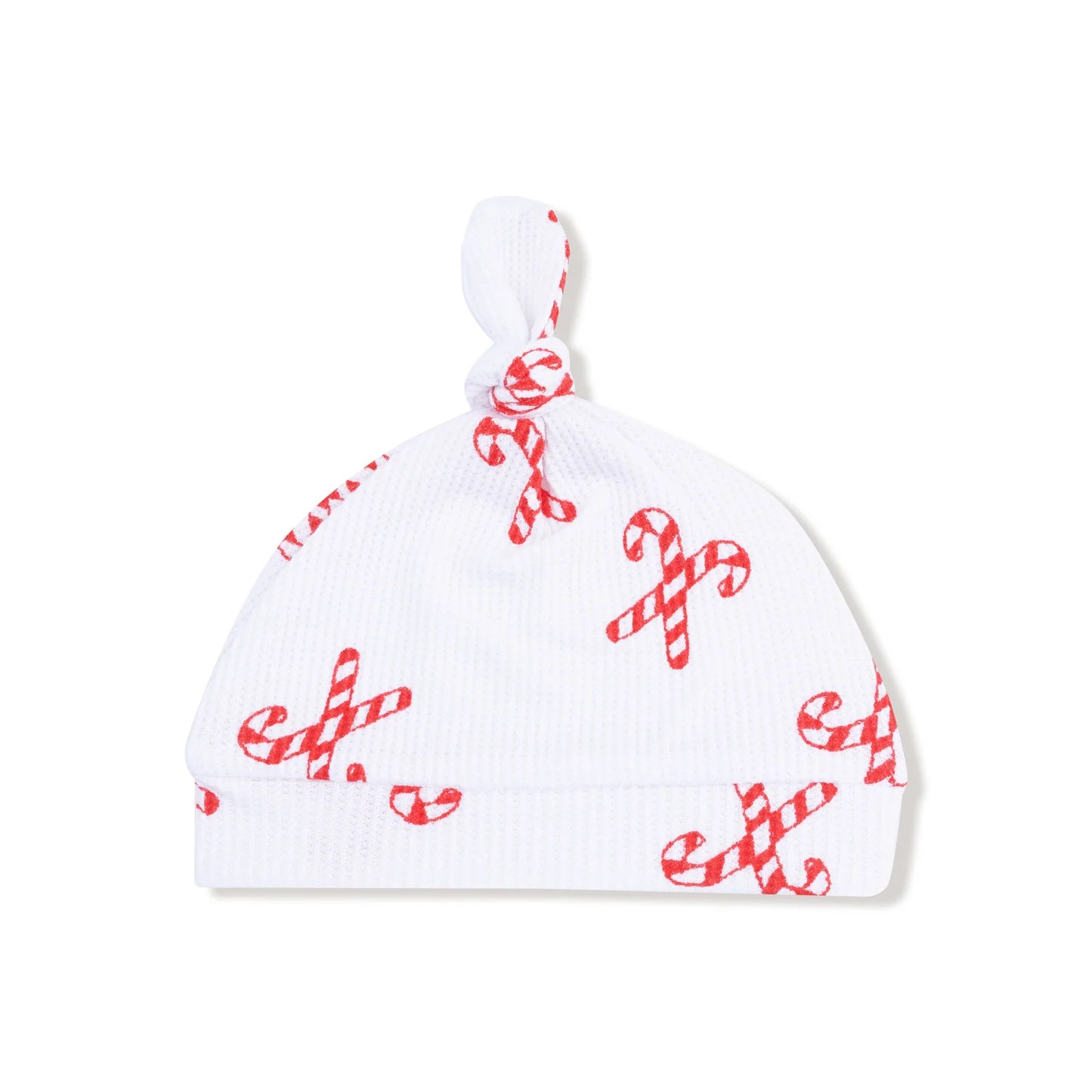 Candy Canes Knotted Hat