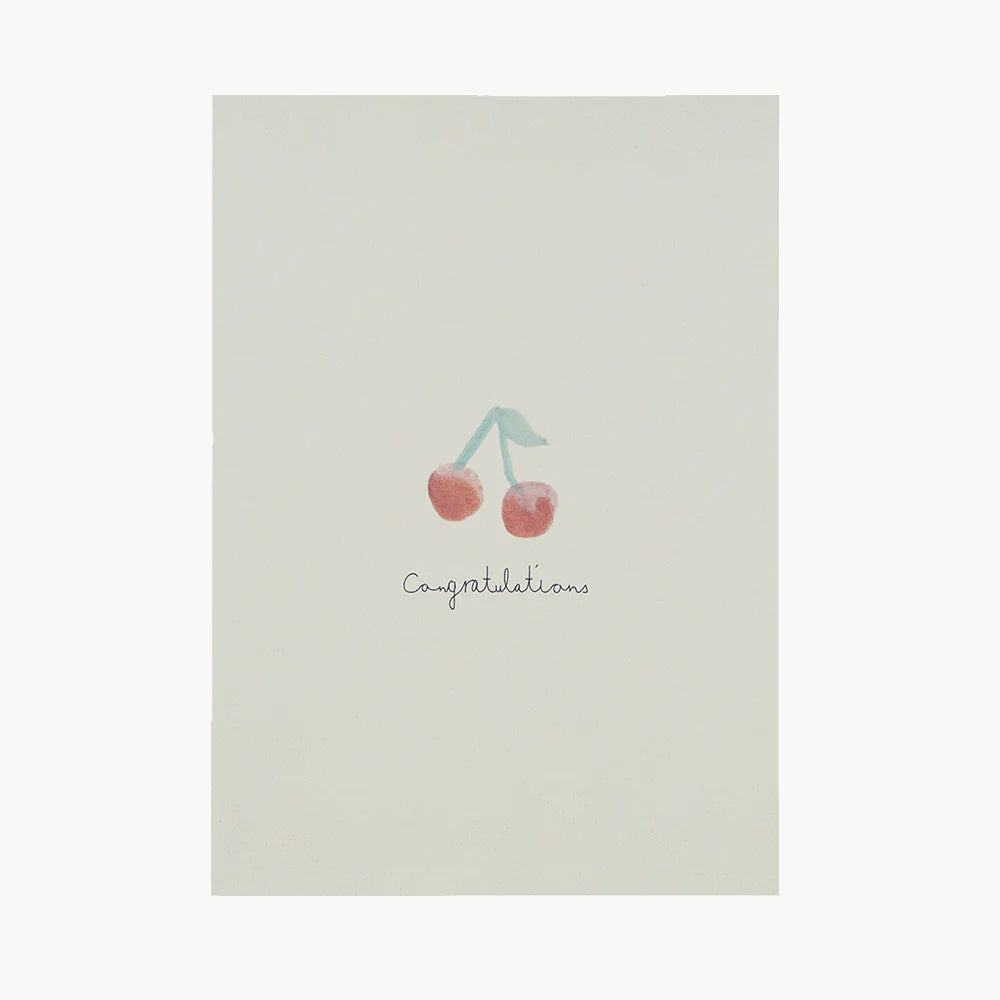Card - Congratulations – Cherry