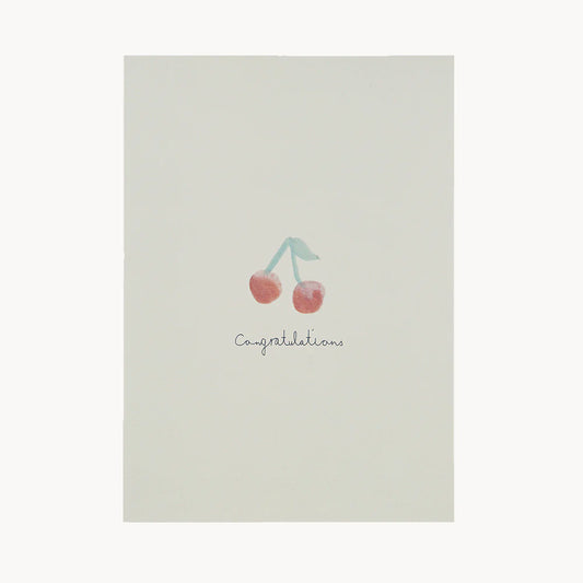 Card - Congratulations – Cherry
