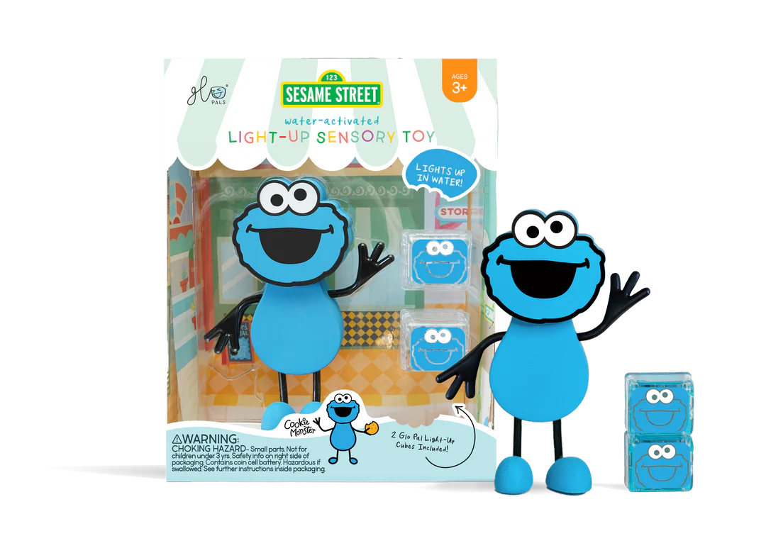 Cookie Monster Sesame Street Glo Pal Character