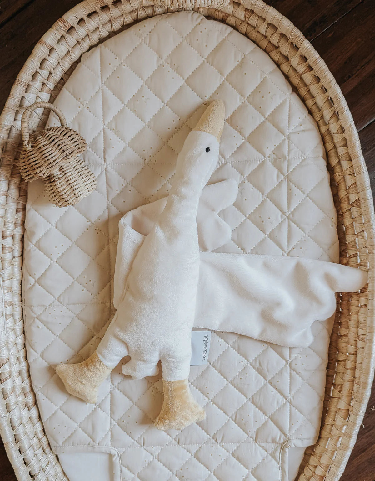 Odile White Goose Soft Toy