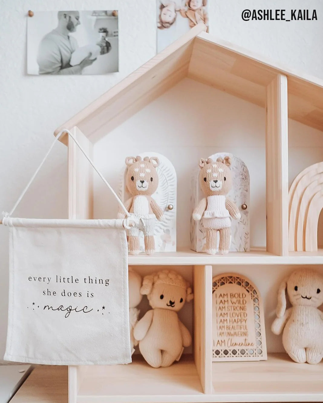 Every Little Thing She Does Is Magic Canvas Hang Sign