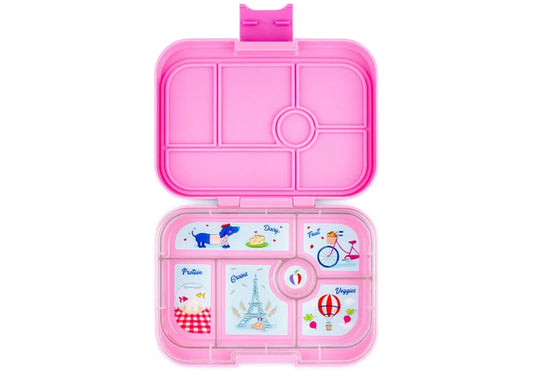 Original 6 Compartment | Fifi Pink + Paris Tray