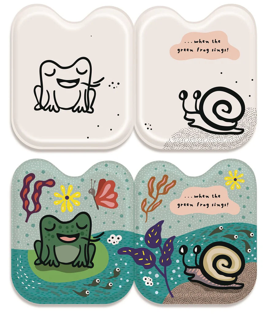 Frog and Friends Bath Book