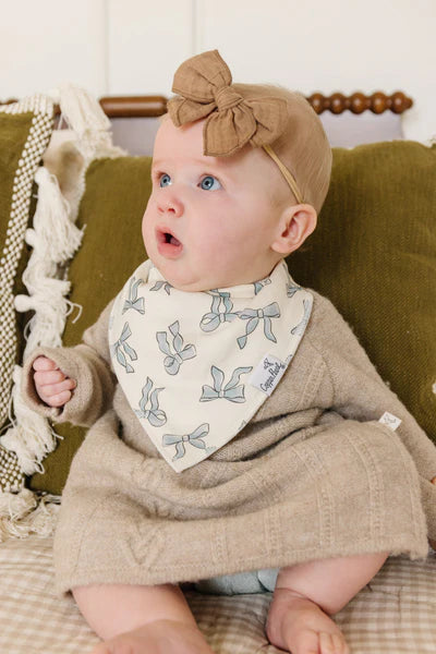 Bandana Drool Bibs | Gemma in Tan