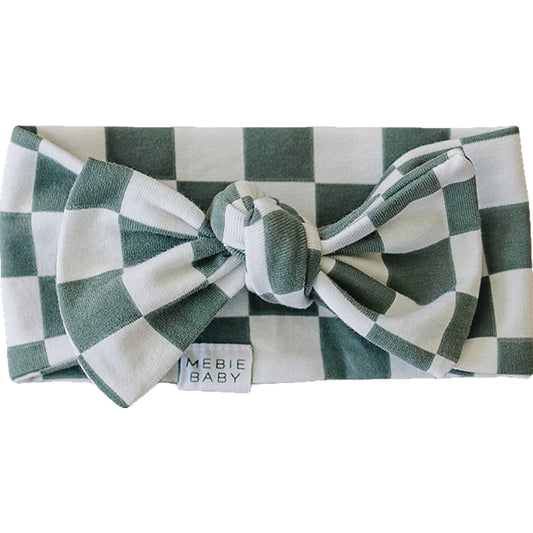 Head Wrap | Green Checkered
