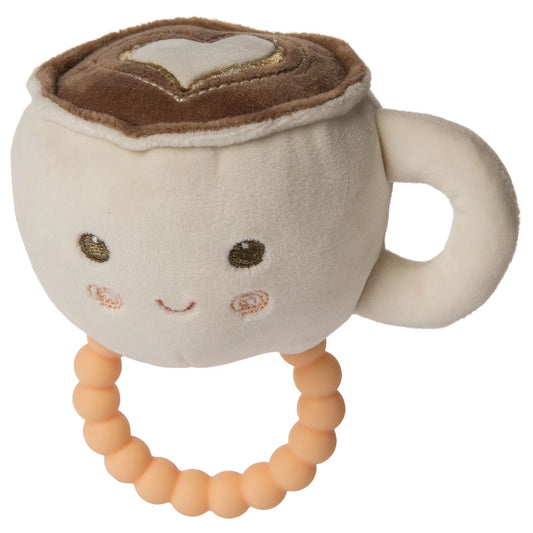 Teether Rattle - Hot Latte