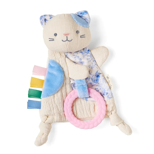 Sensory Crinkle Toy and Teether | Kitty