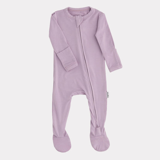 Bamboo Footed Sleeper | Lavender