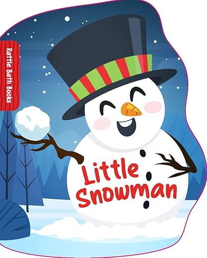 Little Snowman Bath Book