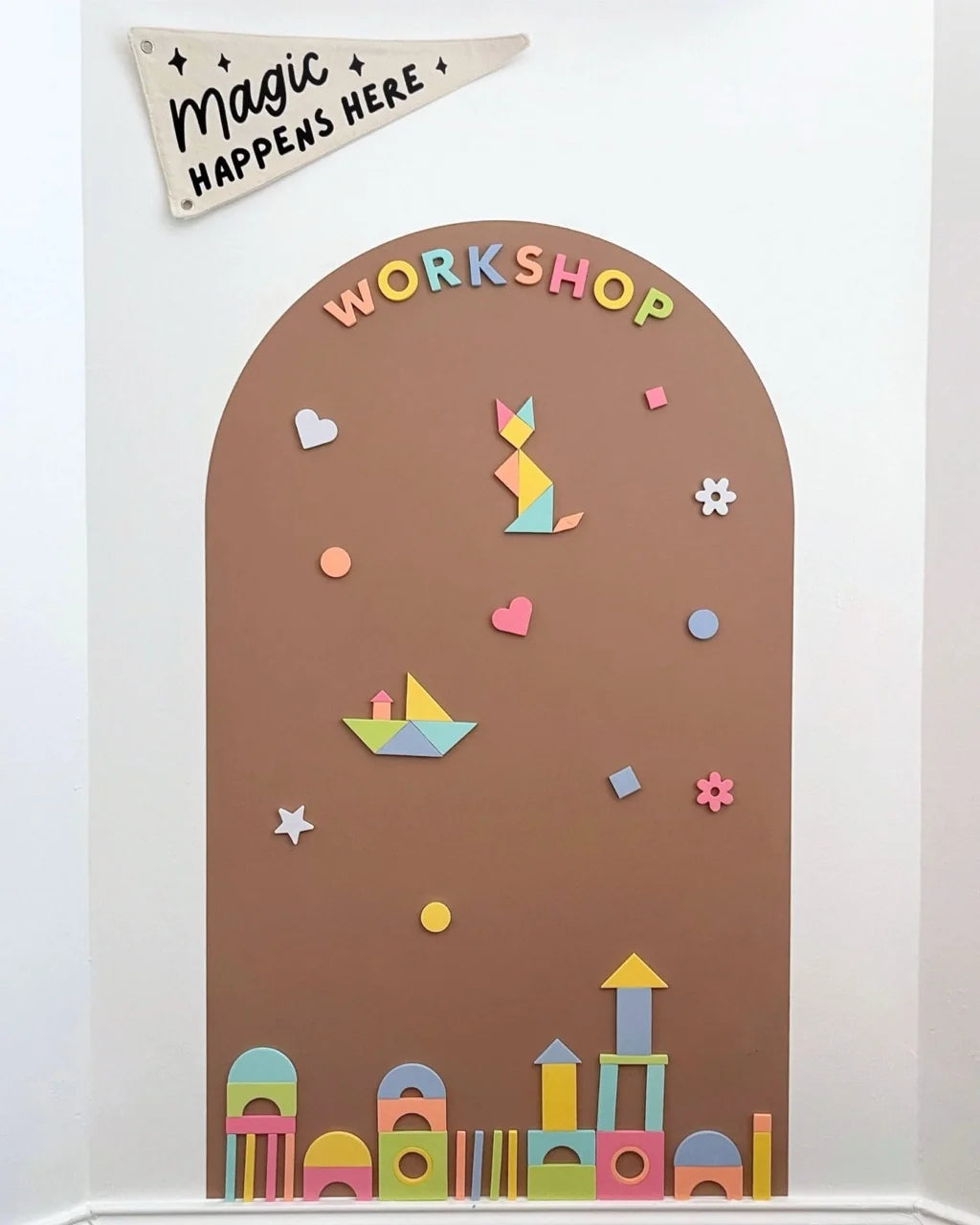 Shape Set - Soft Foam Magnetic Shapes