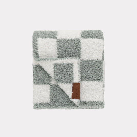 Plush Blanket 30" x 40" | Meadow Check