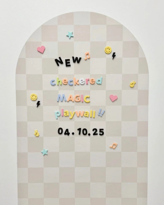 IN-STORE PICK UP ONLY | MEGA Magic Playwall - Arch Magnetic Wall Decal for Kids
