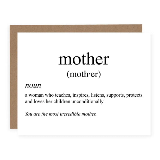 Mother Definition Card