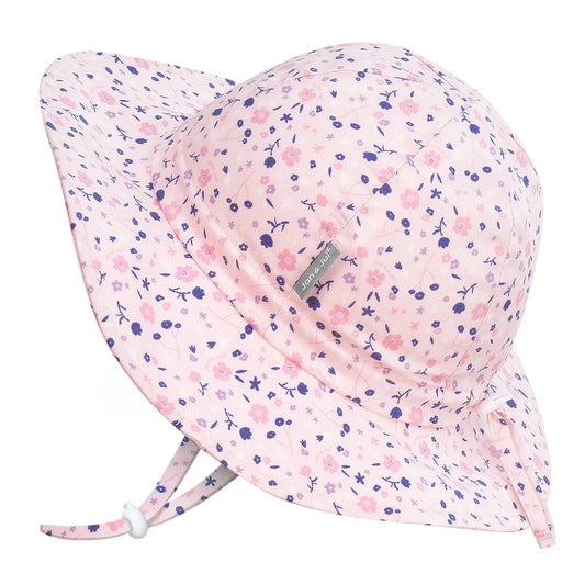 Cotton Floppy Hat | Pink Blossoms