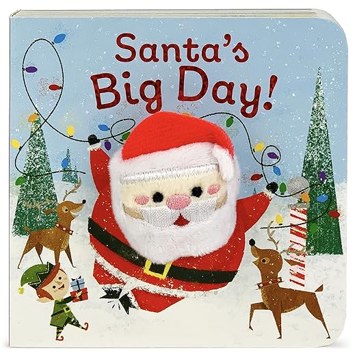 Santa's Big Day Puppet Book