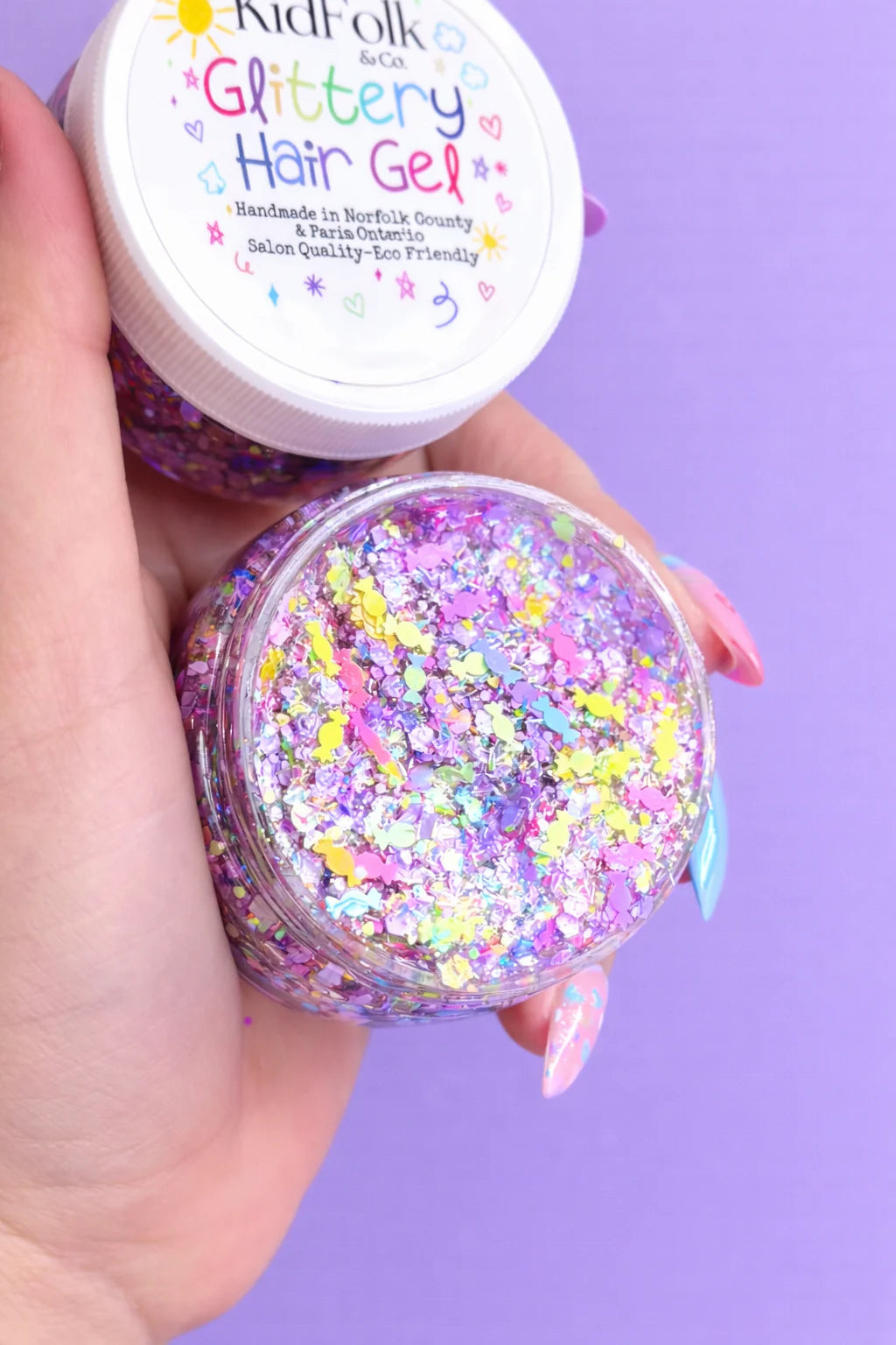 Sugar Rush Glittery Hair Gel