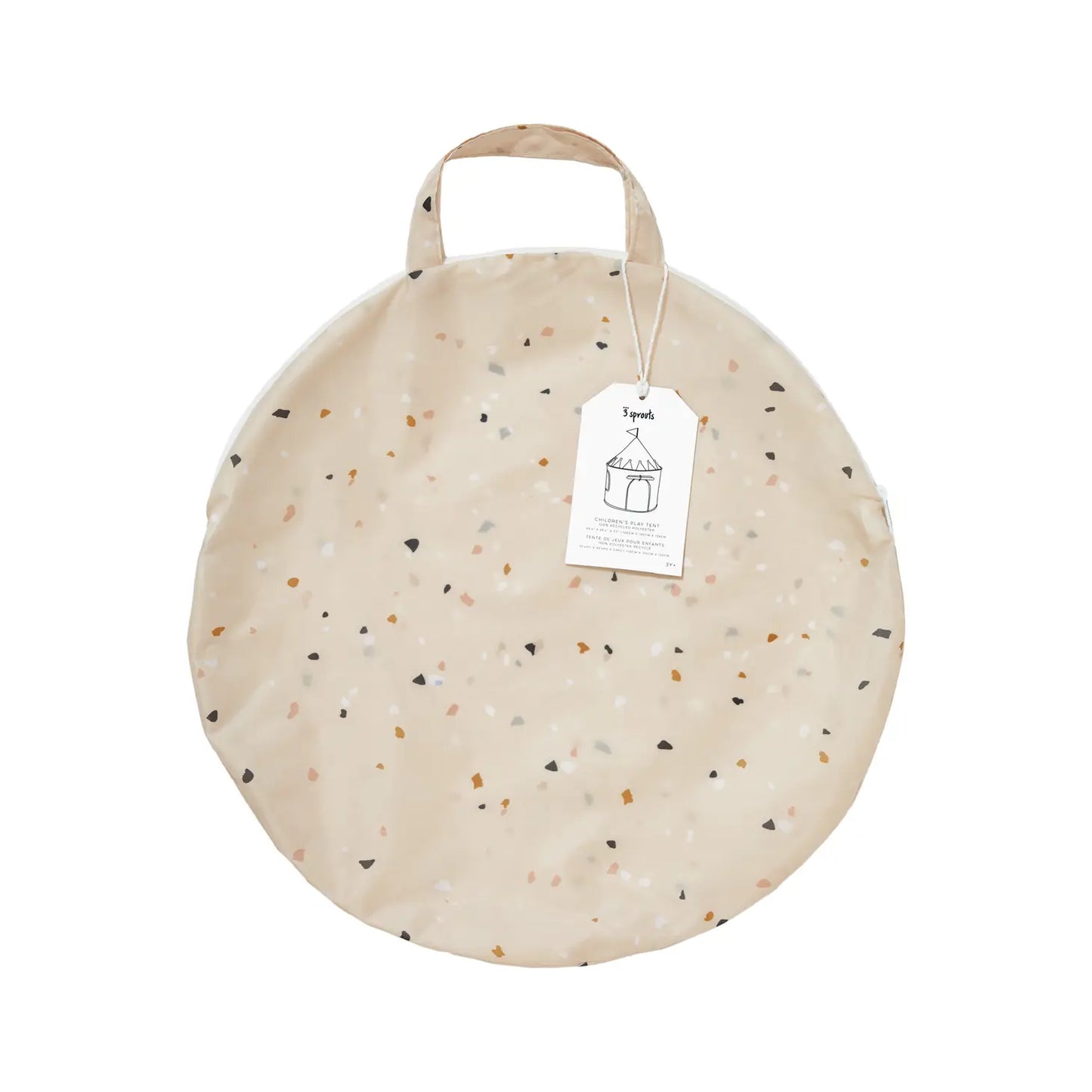 Play Tent Castle | Terrazzo Beige