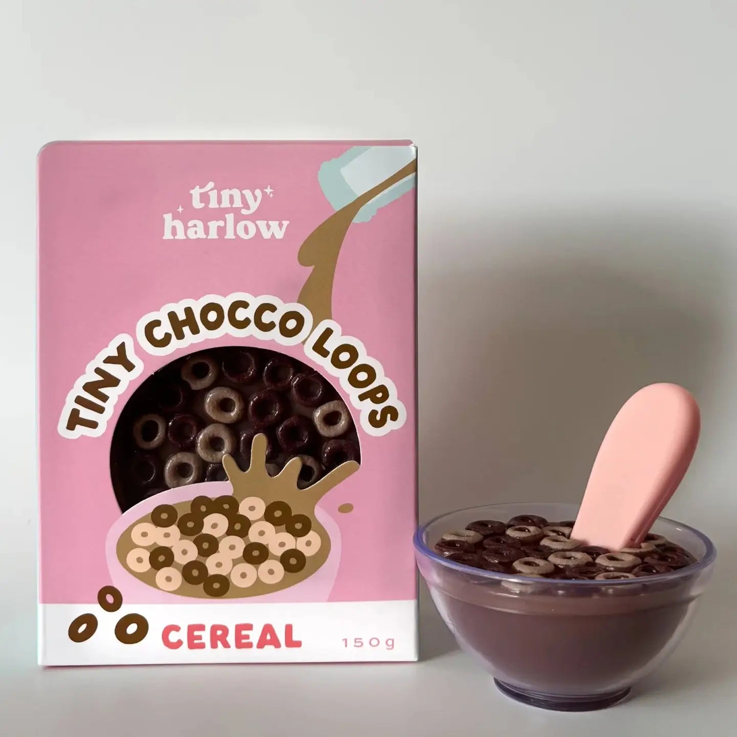 Tiny Choco Loops Cereal Bowl