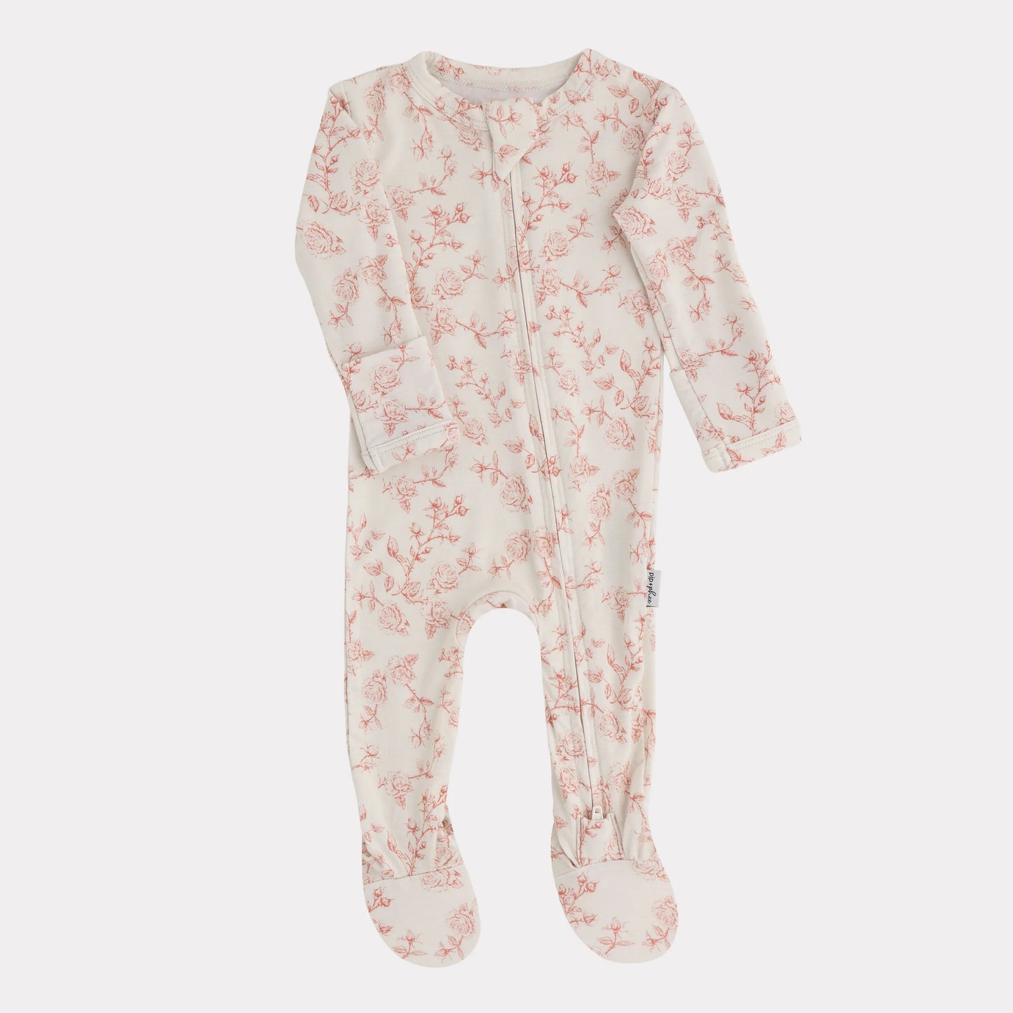 Vintage Rose Footed Sleeper