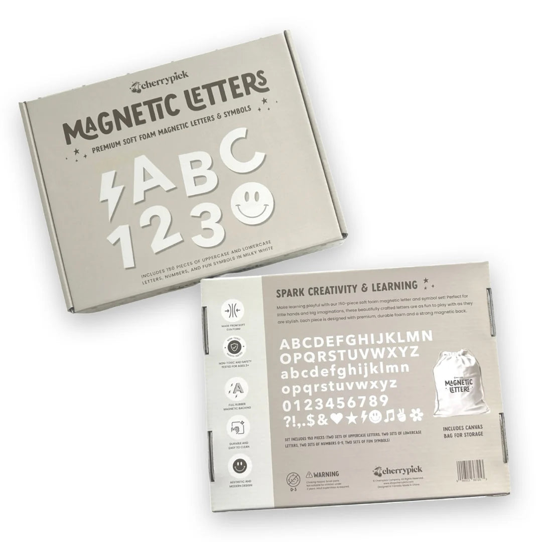 Soft Foam Magnetic Letters & Symbols 150pc Set