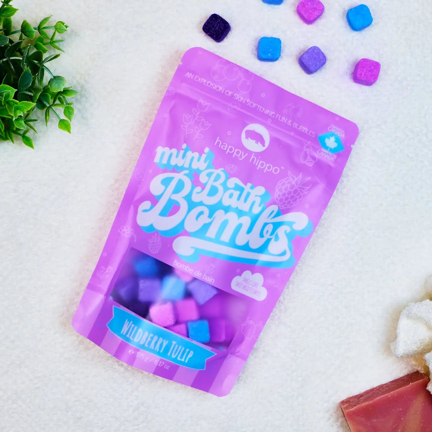 Wildberry Tulip Mini Bath Bombs