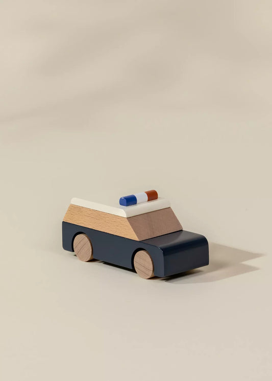 Wooden Vehicle - Police Car