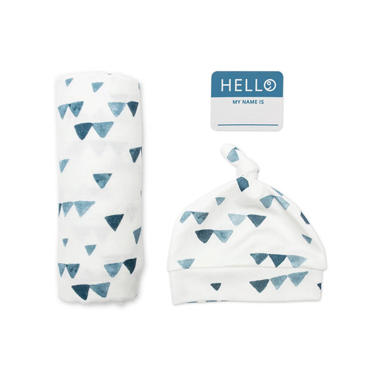 Hello World | Navy Triangles