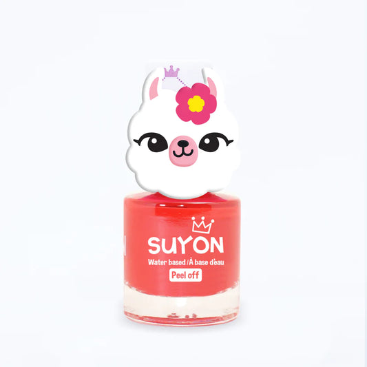 Bright Red Llama Nail Polish