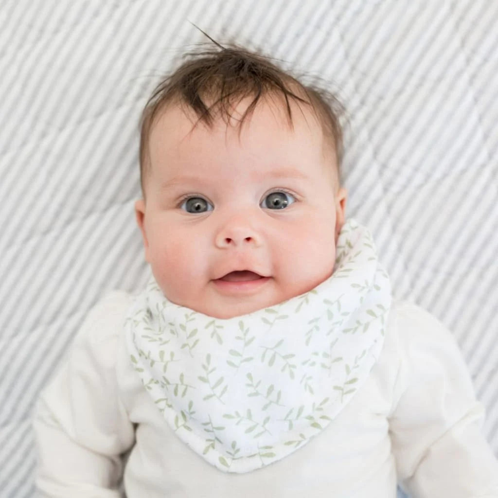 Bandana Bibs | Daisy + Greenery