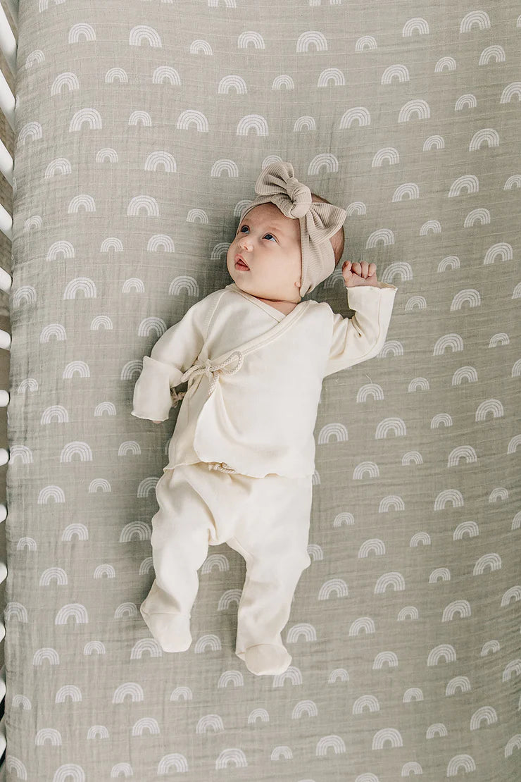 Ribbed Head Wrap | Oatmeal