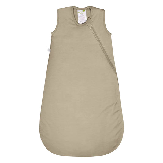 Quilted bamboo sleep sack (1.0 tog) - Taupe