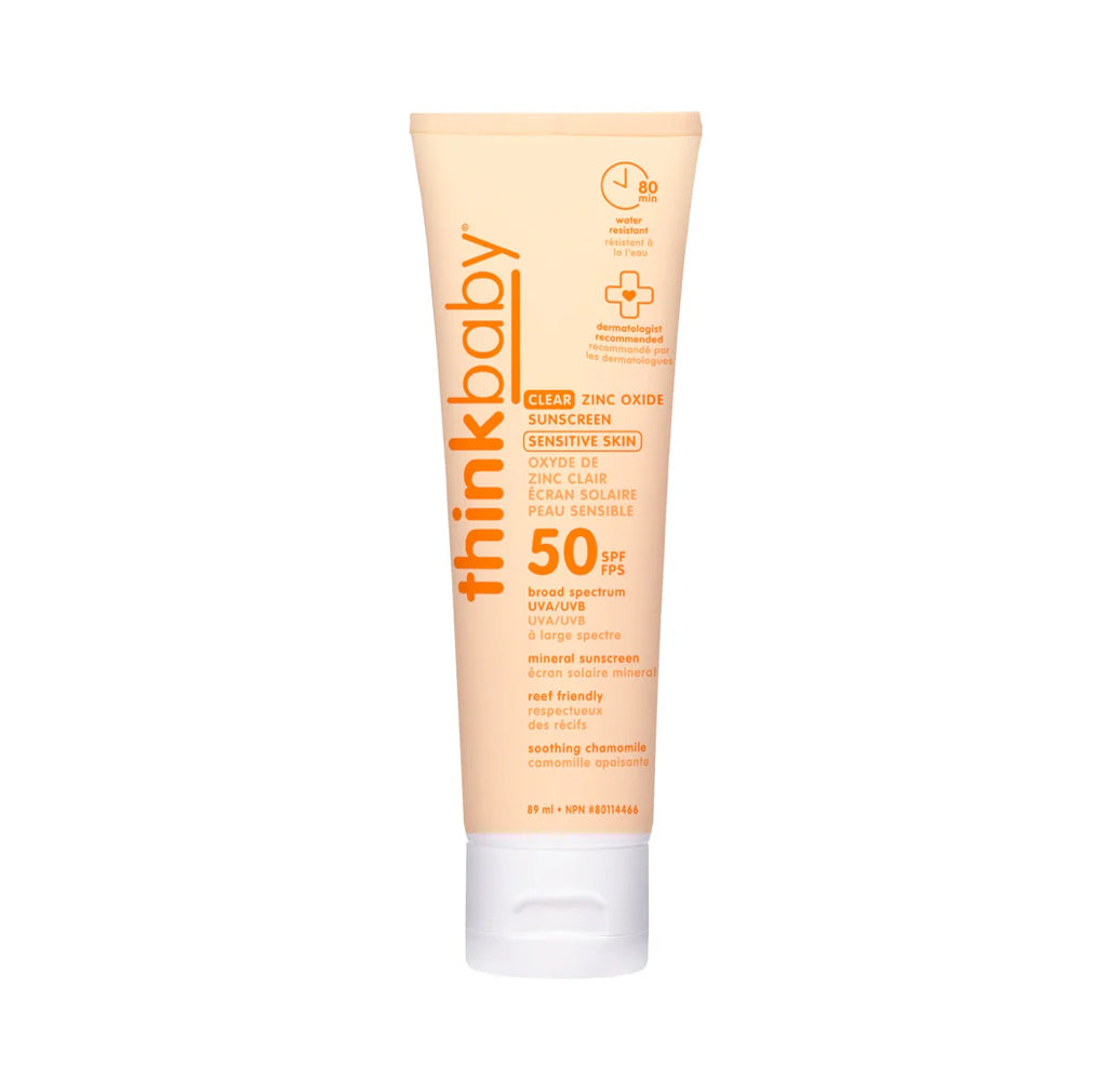 Baby SPF 50+ Baby Clear Zinc Sunscreen for Sensitive Skin