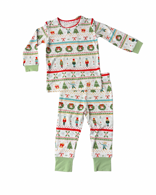 Nutcracker Fair Isle Long Sleeve Set