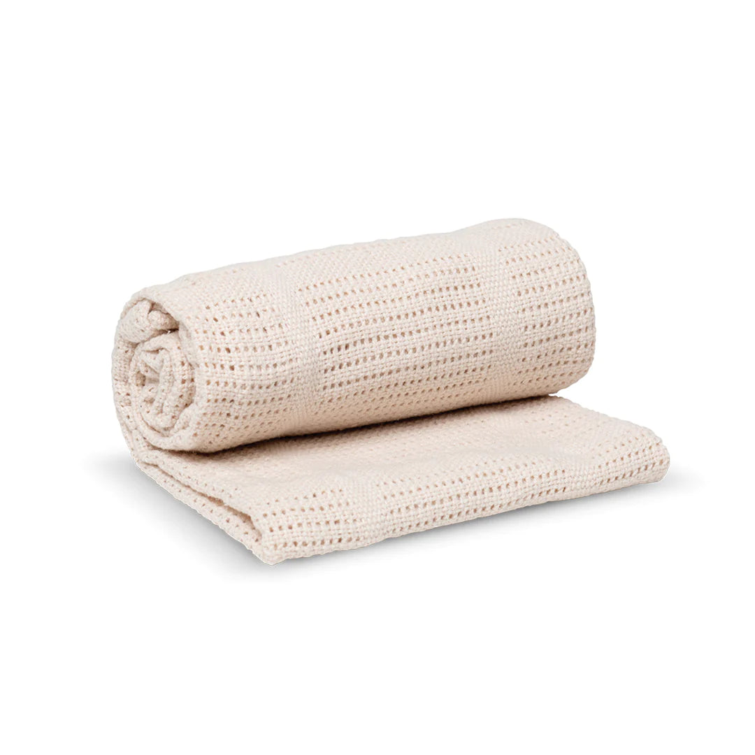 Cellular Blankets Cotton Oatmeal